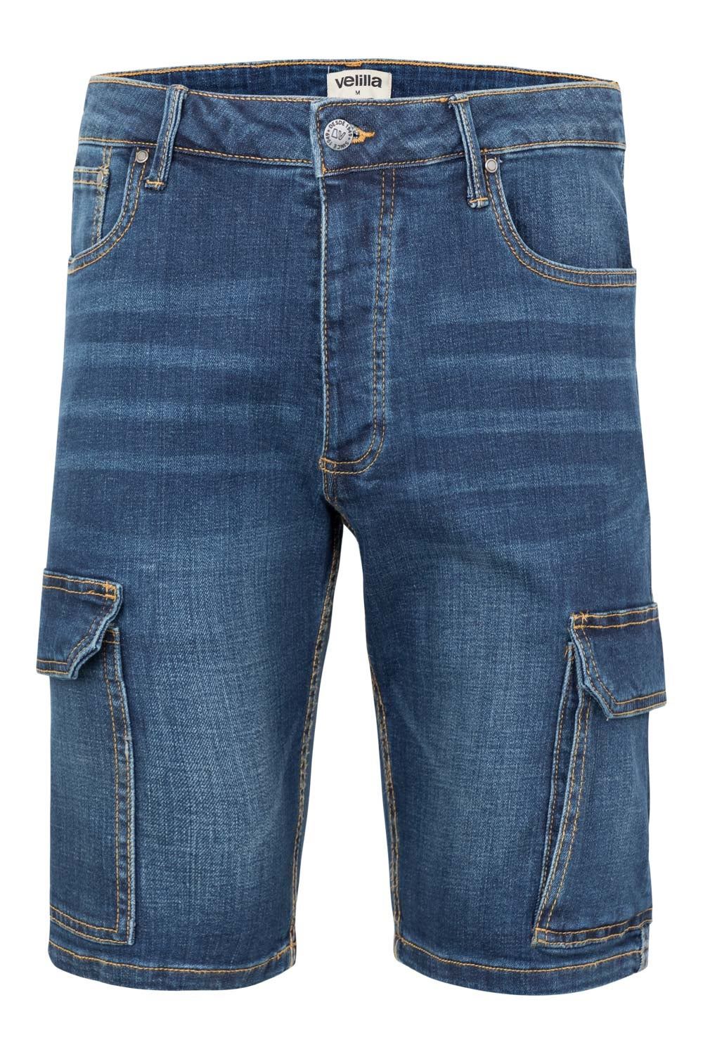 Bermudas denim stretch multibolsillos - Imagen 2