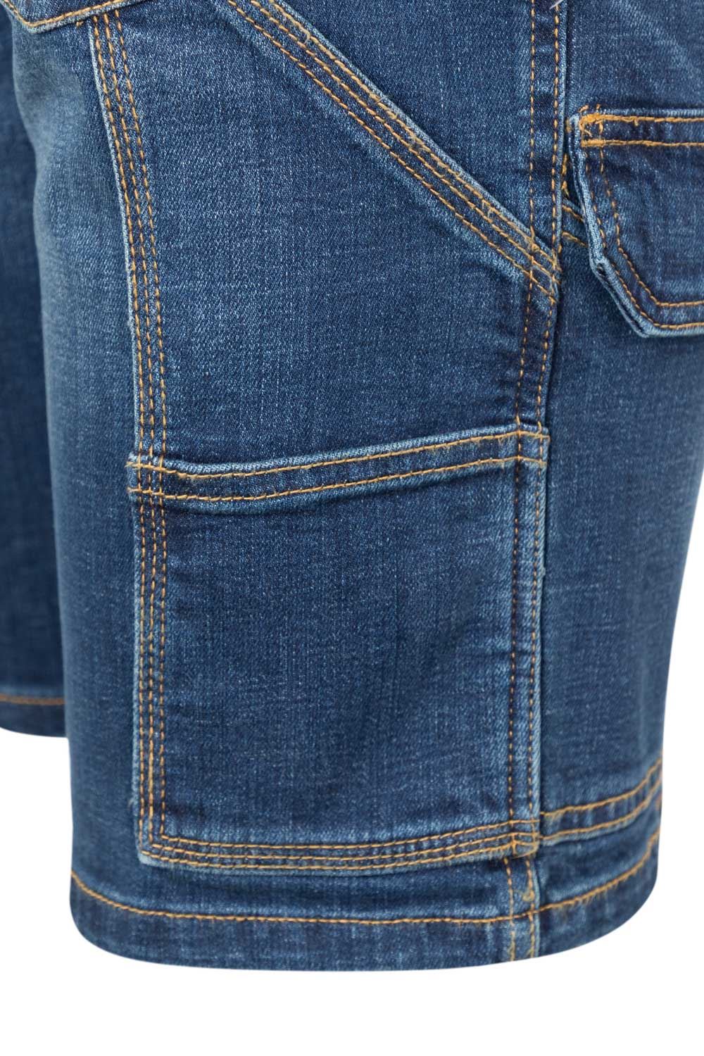 Bermudas denim stretch multibolsillos - Imagen 3