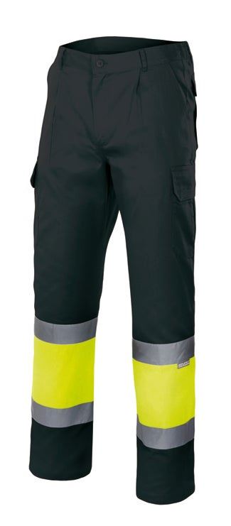 Pantalón forrado bicolor multibolsillos - Imagen 2