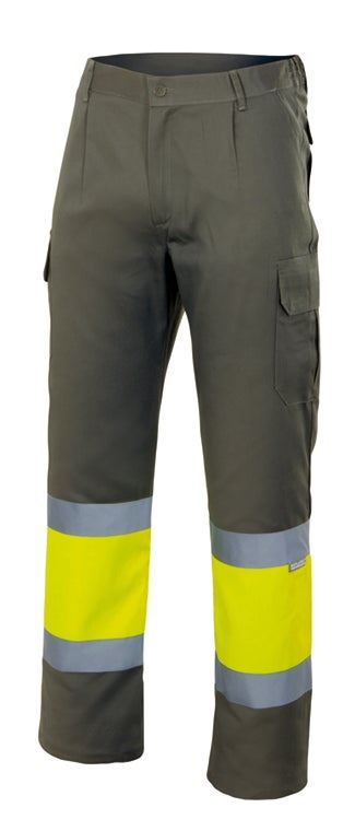 Pantalón forrado bicolor multibolsillos - Imagen 6