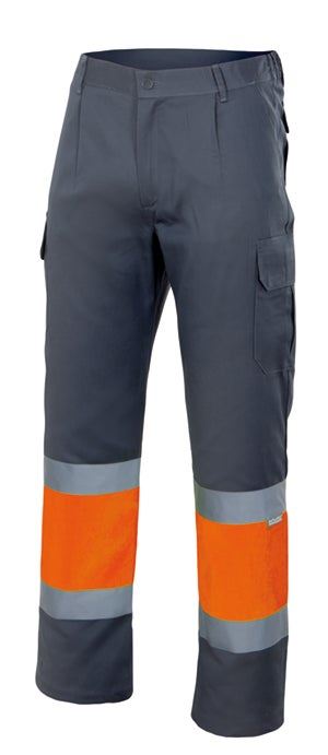 Pantalón forrado bicolor multibolsillos - Imagen 7