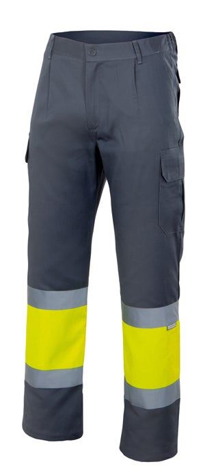 Pantalón forrado bicolor multibolsillos - Imagen 8