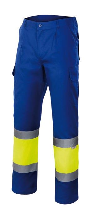 Pantalón forrado bicolor multibolsillos - Imagen 9