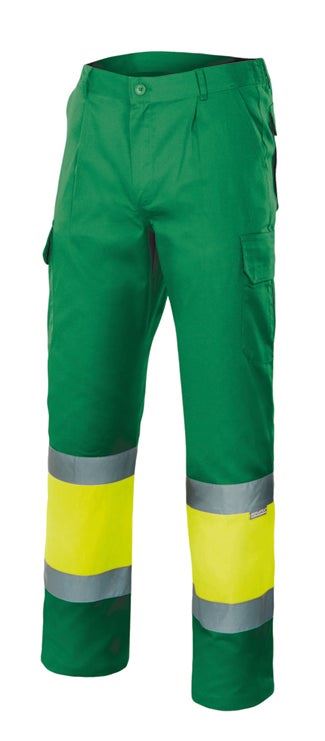 Pantalón forrado bicolor multibolsillos - Imagen 12