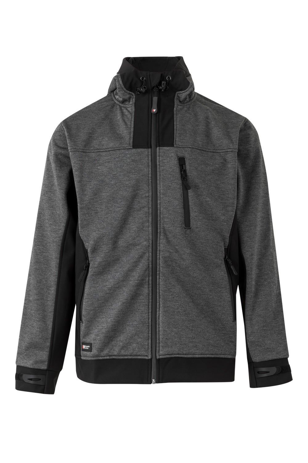 Cazadora soft shell bicolor con capucha - Imagen 9