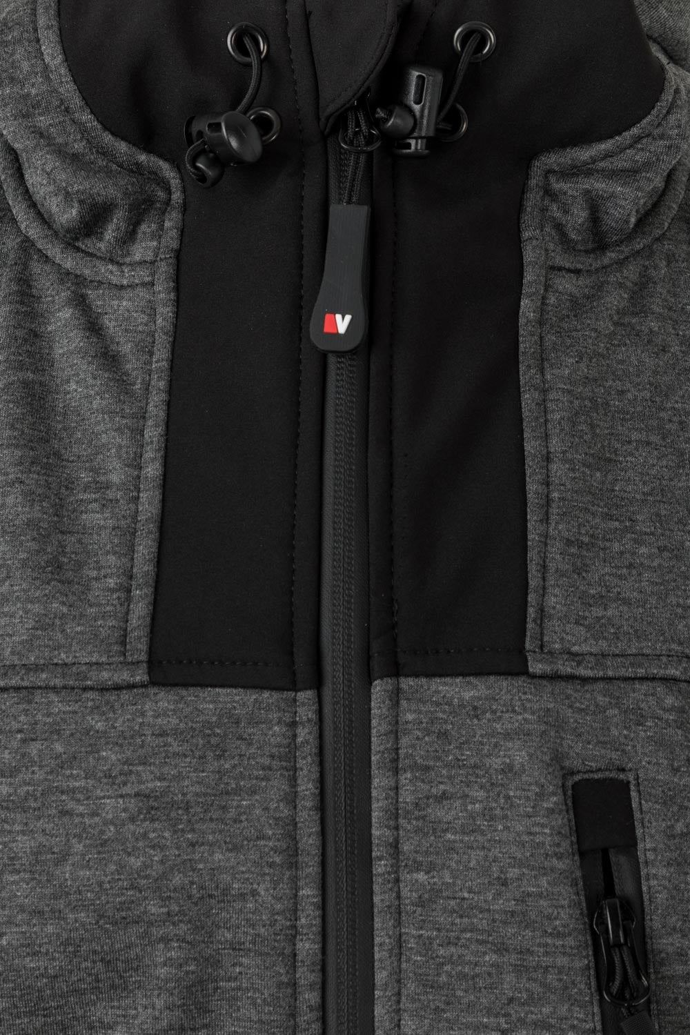 Cazadora soft shell bicolor con capucha - Imagen 11