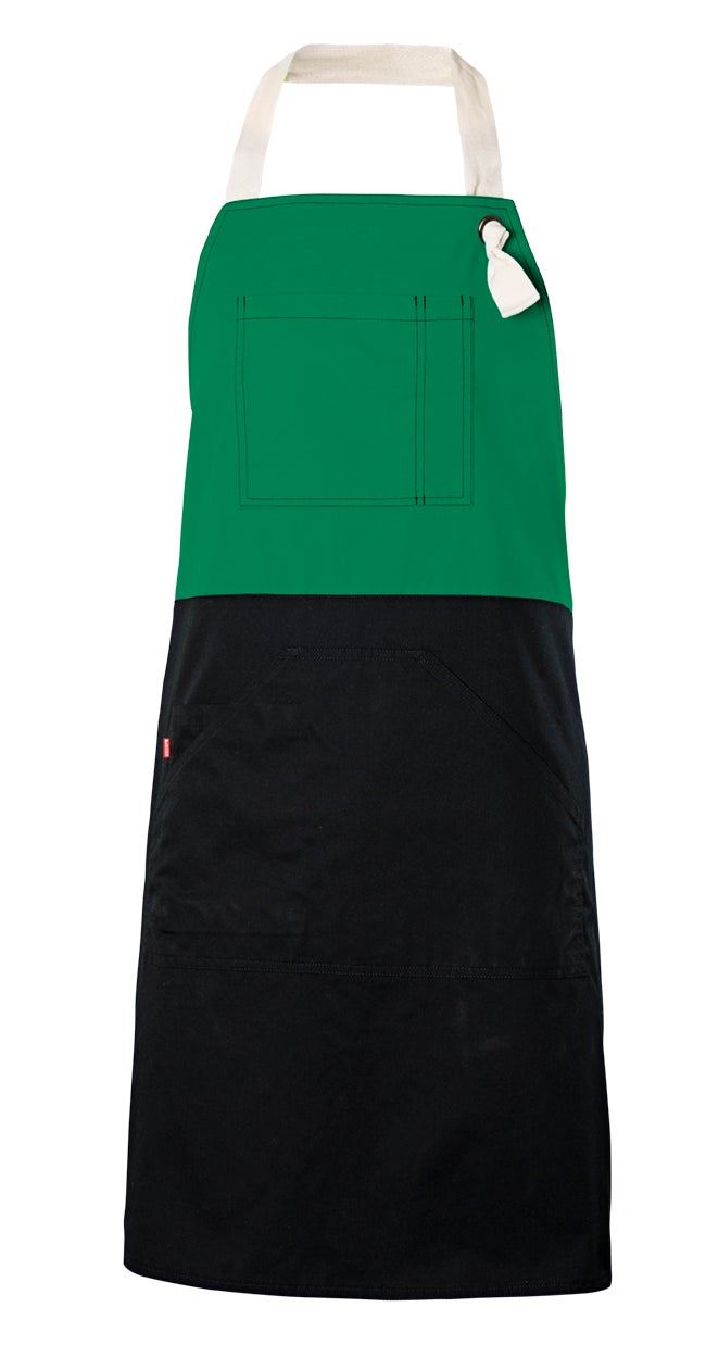Delantal peto bicolor - Imagen 4