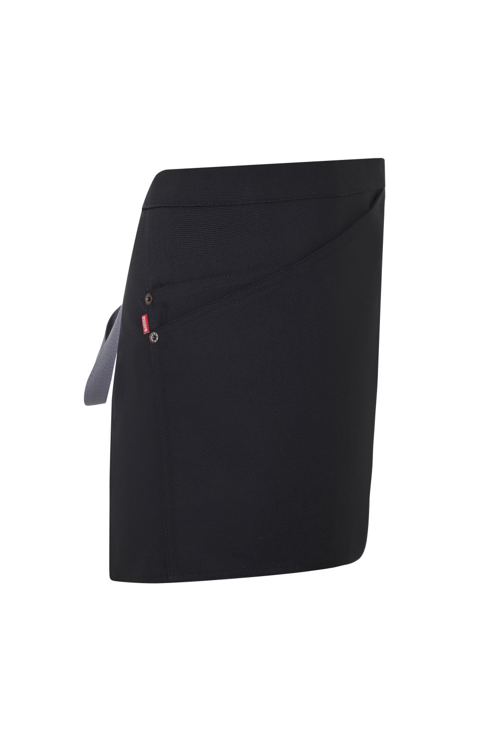 Delantal corto canvas bicolor - Imagen 4
