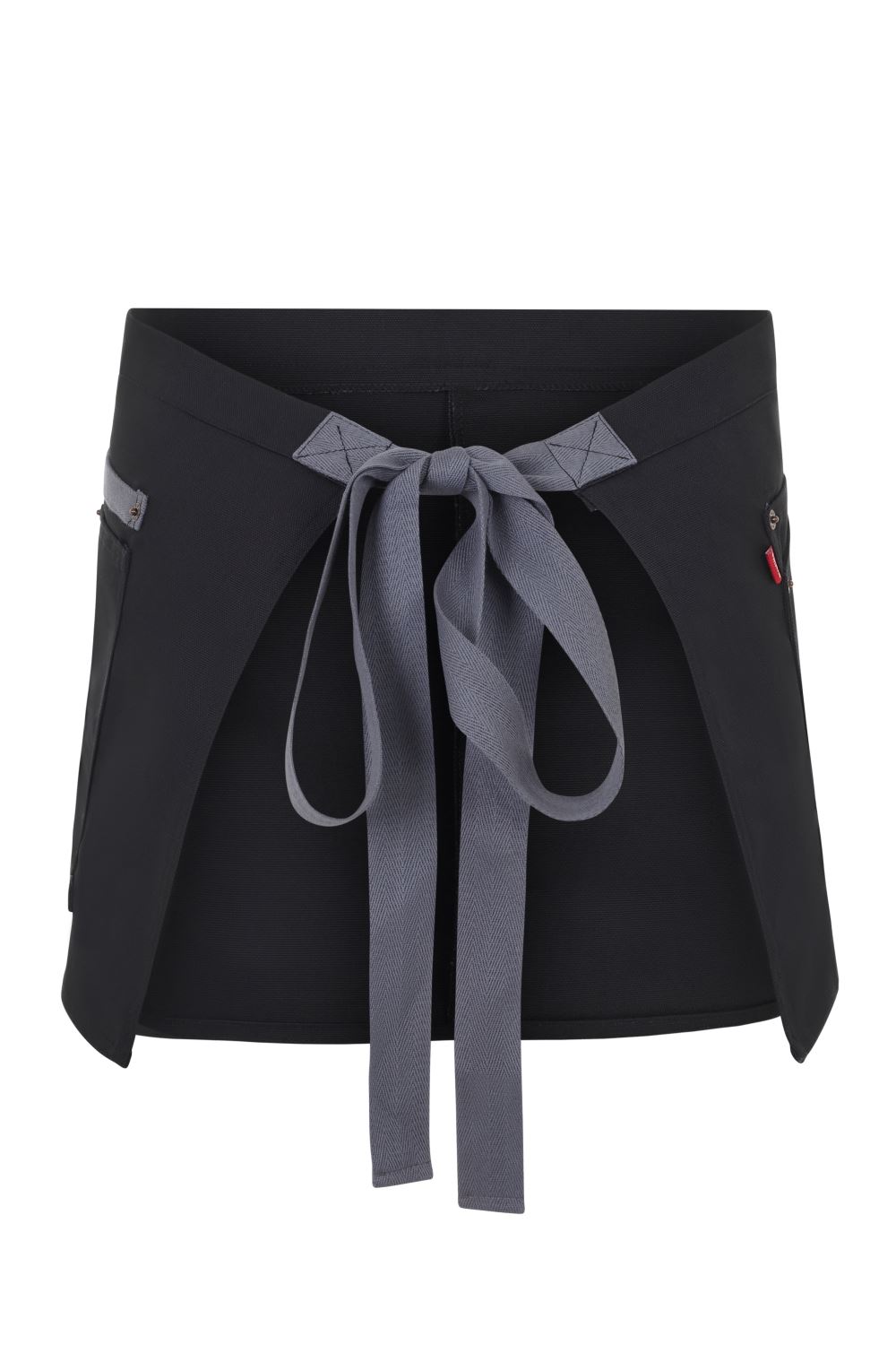 Delantal corto canvas bicolor - Imagen 5
