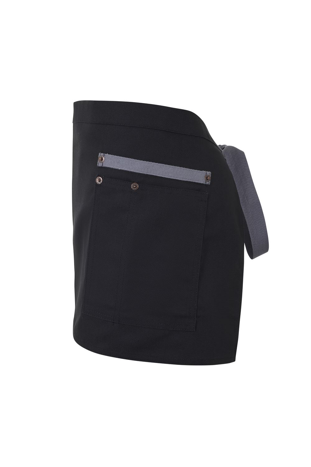 Delantal corto canvas bicolor - Imagen 8