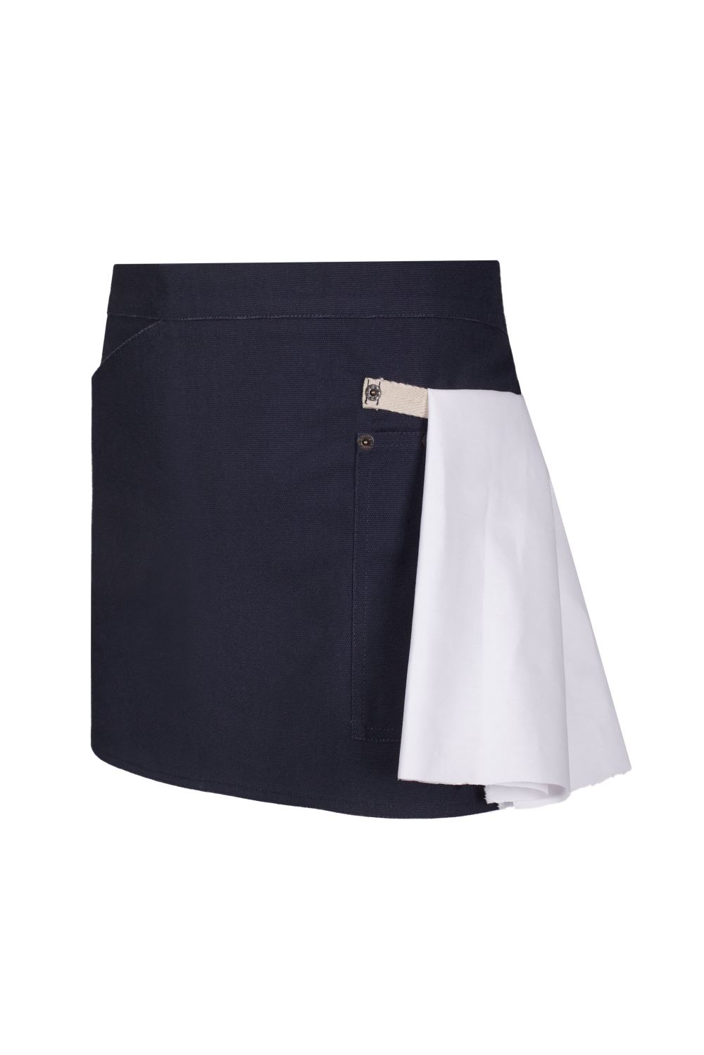 Delantal corto canvas bicolor - Imagen 40