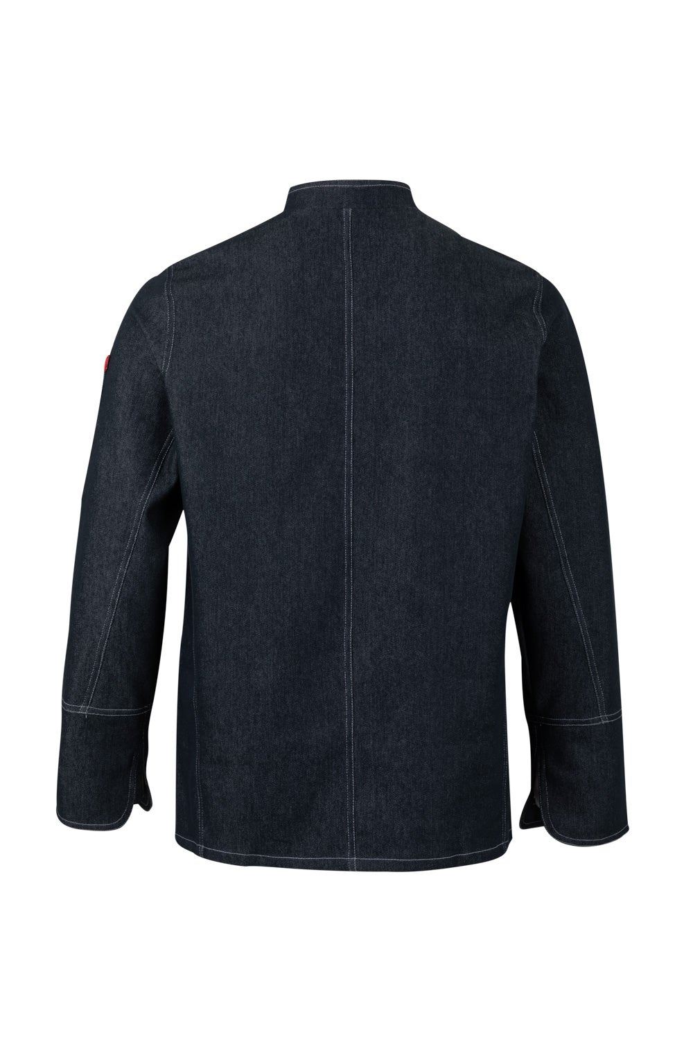 Chaqueta de cocina denim con automáticos - Imagen 4
