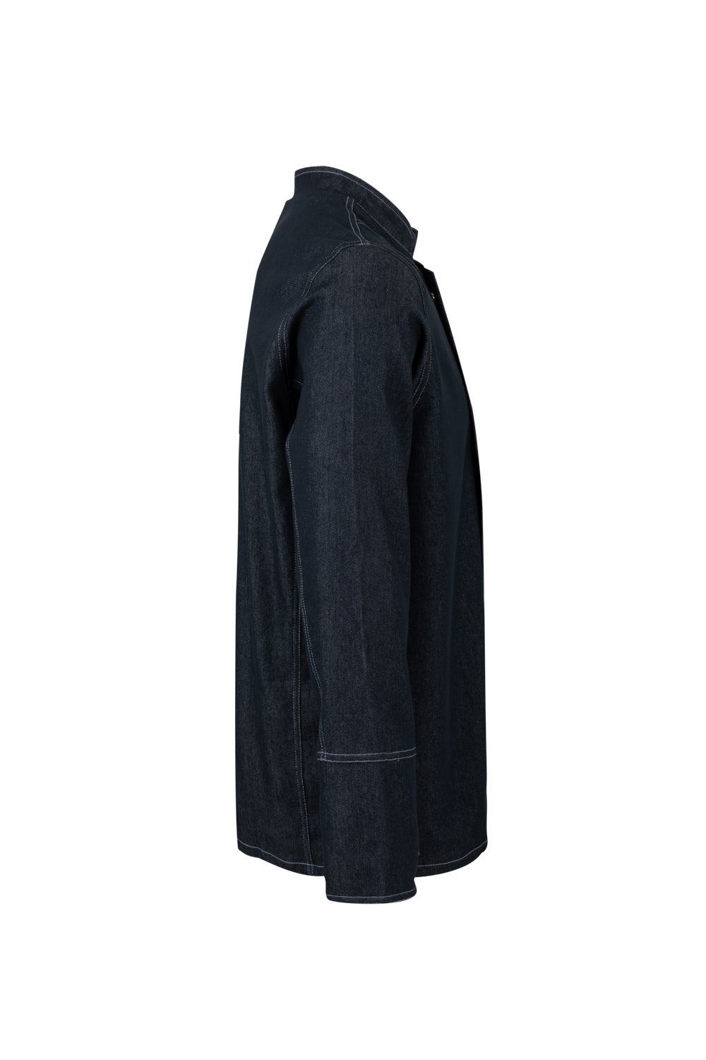Chaqueta de cocina denim con automáticos - Imagen 6