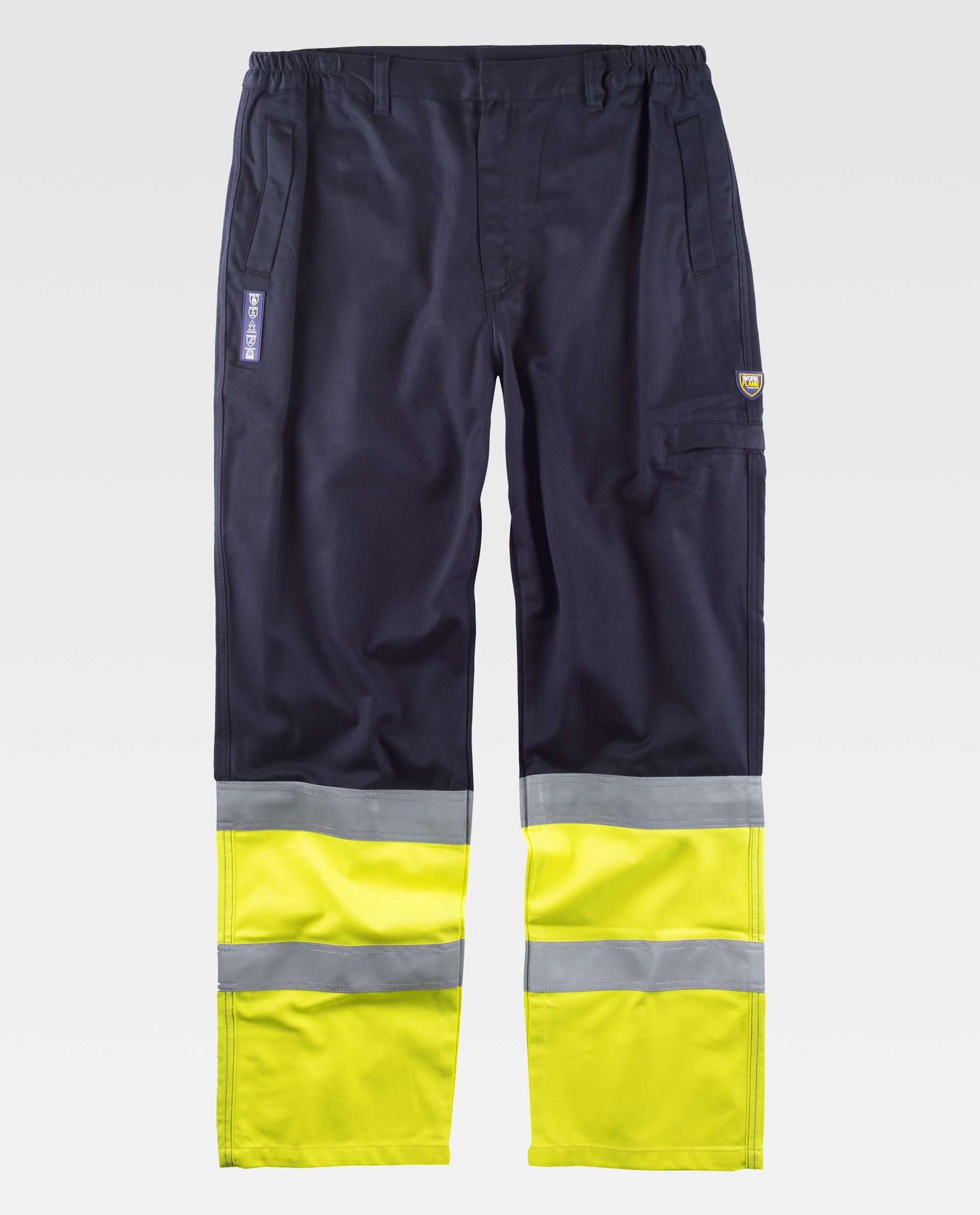 Pantalón ignífugo, antiestático