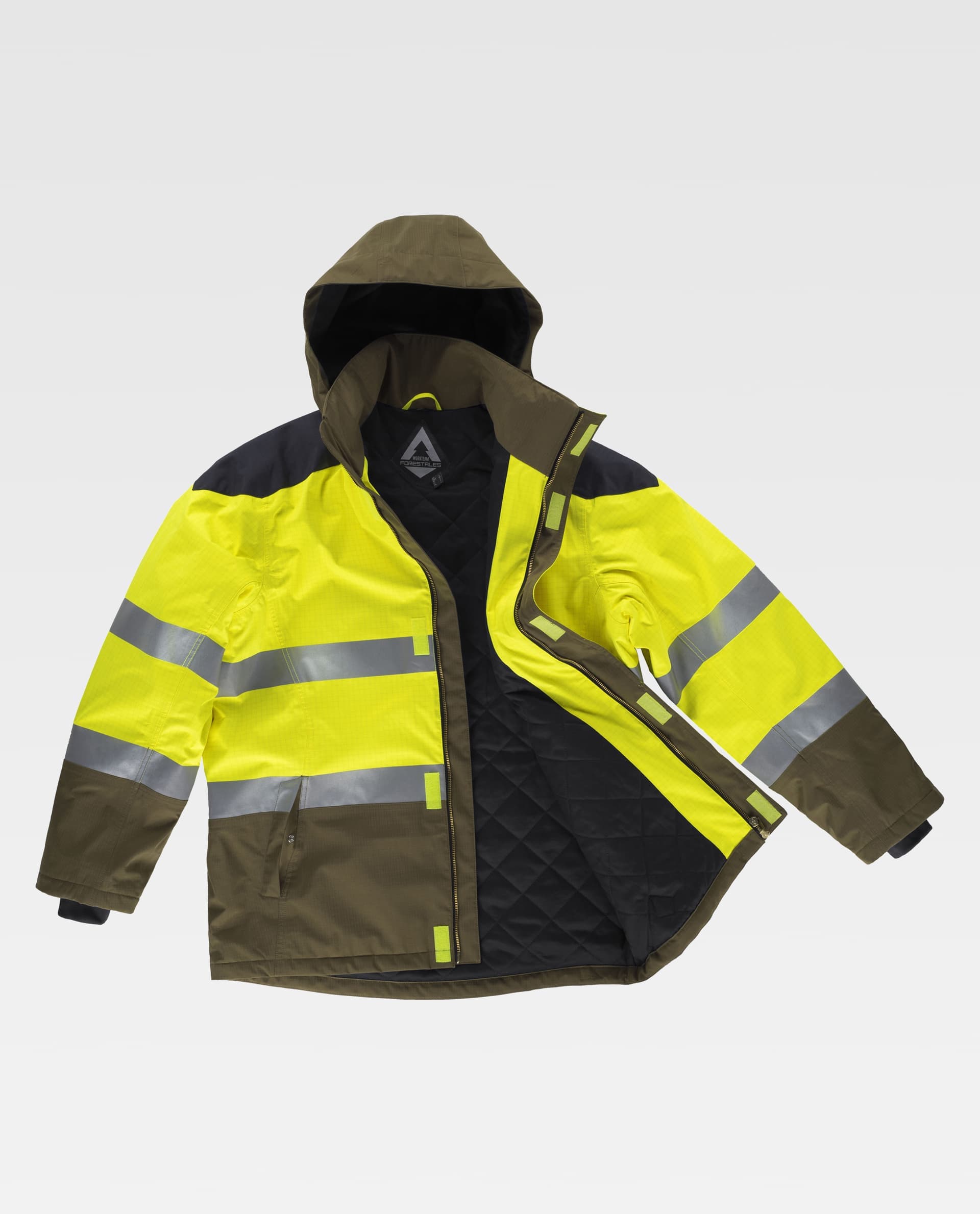 Parka tricolor ignífuga, impermeable, antiestática y - Imagen 2