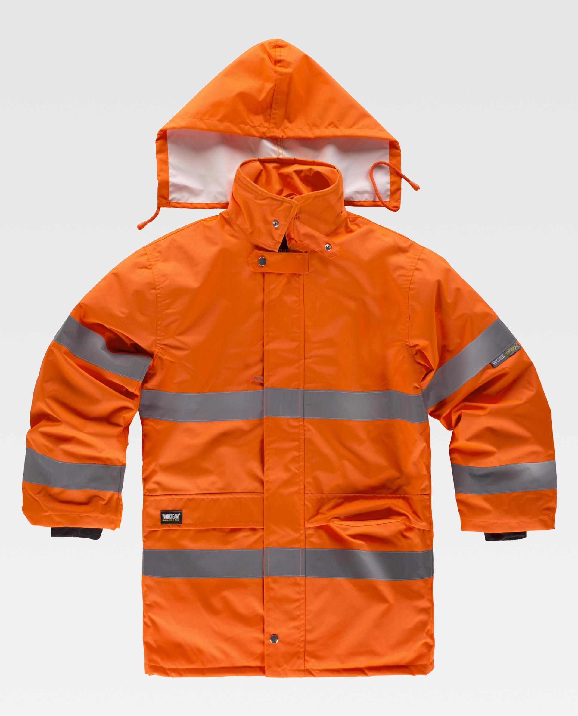 Parka acolchada e impermeable en tejido Oxford, - Imagen 3