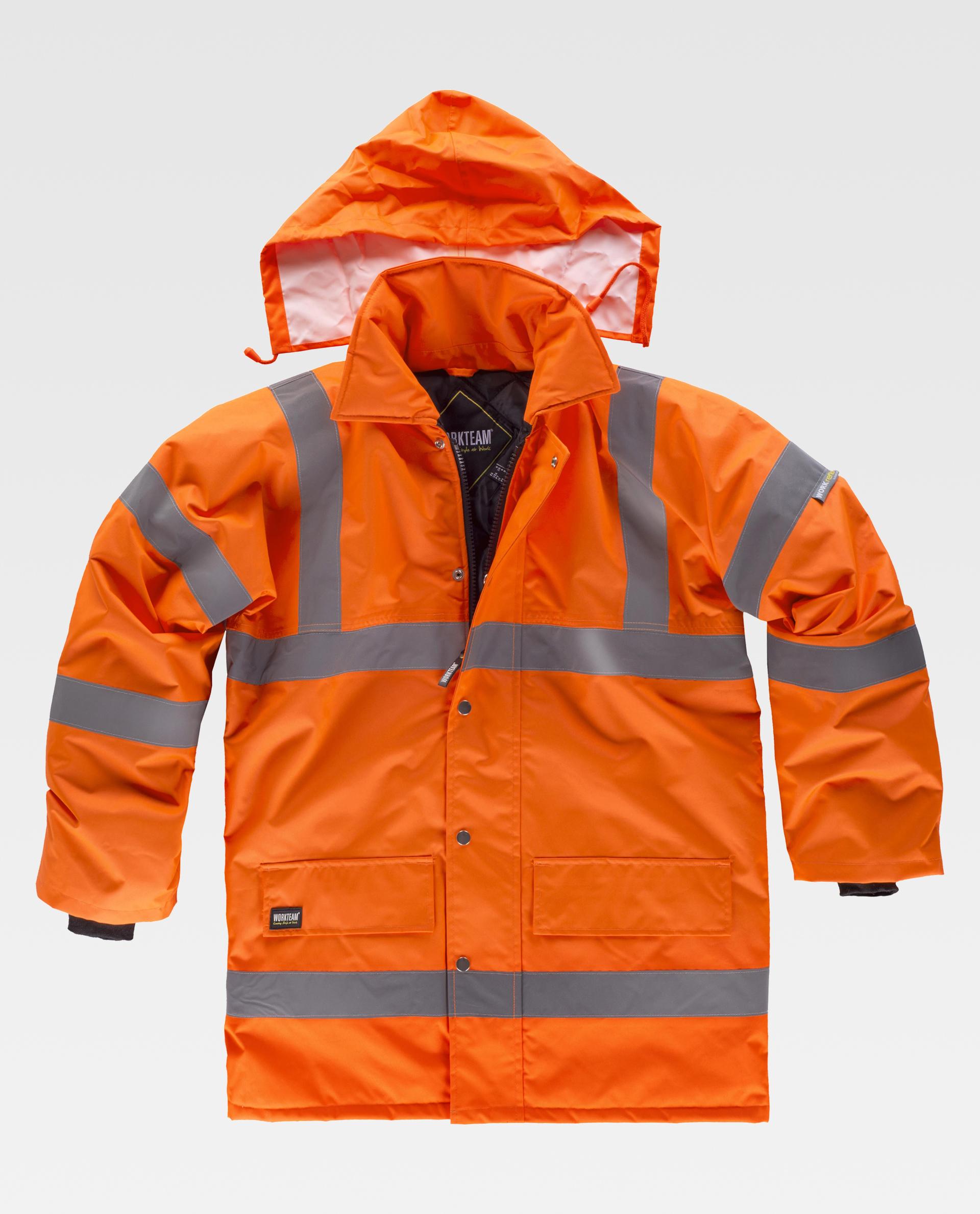 Parka acolchada e impermeable en tejido Oxford, - Imagen 3