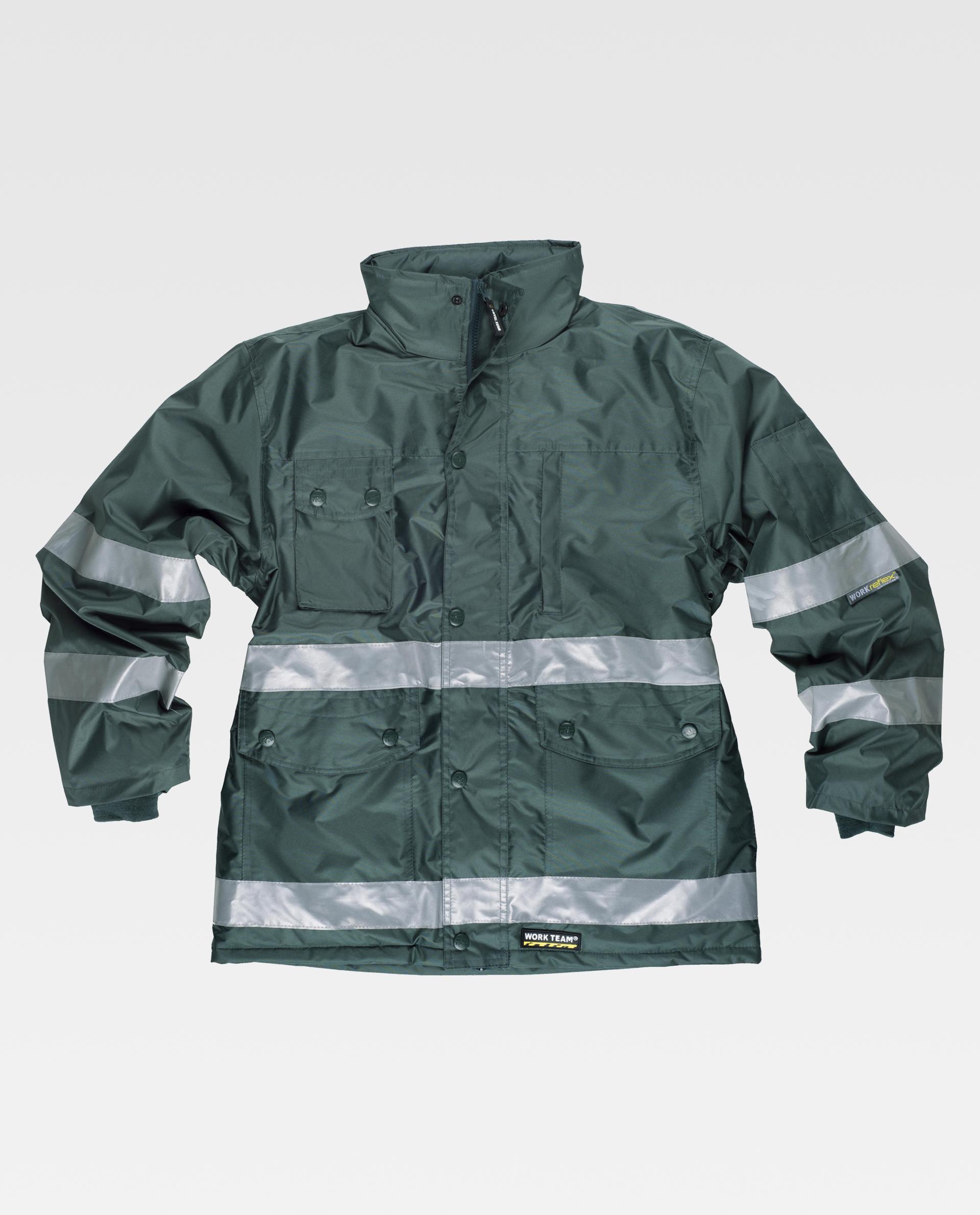Parka acolchada en tejido Oxford - Imagen 5