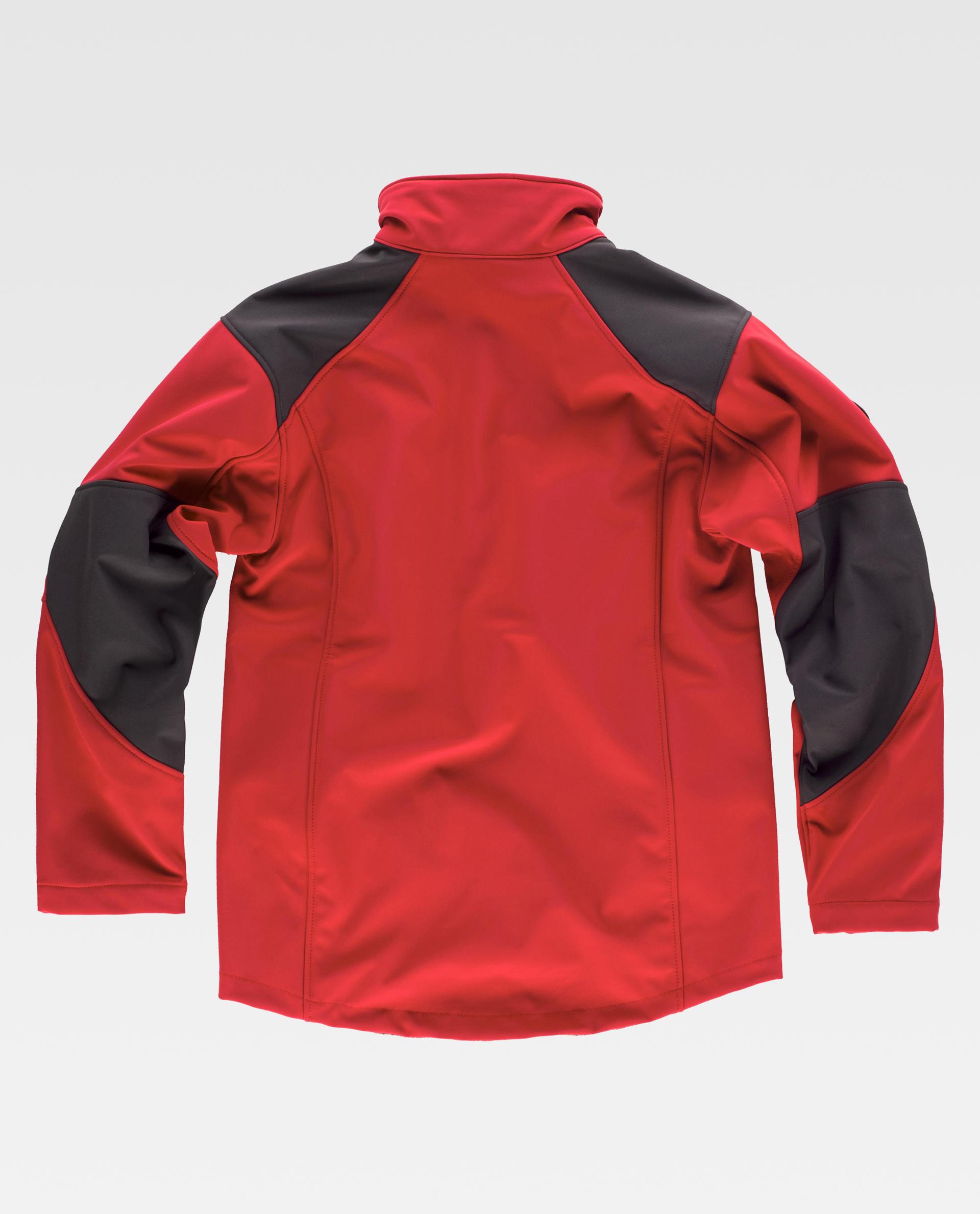 Chaqueta Workshell combinada. Cuello alto y cierre - Imagen 6