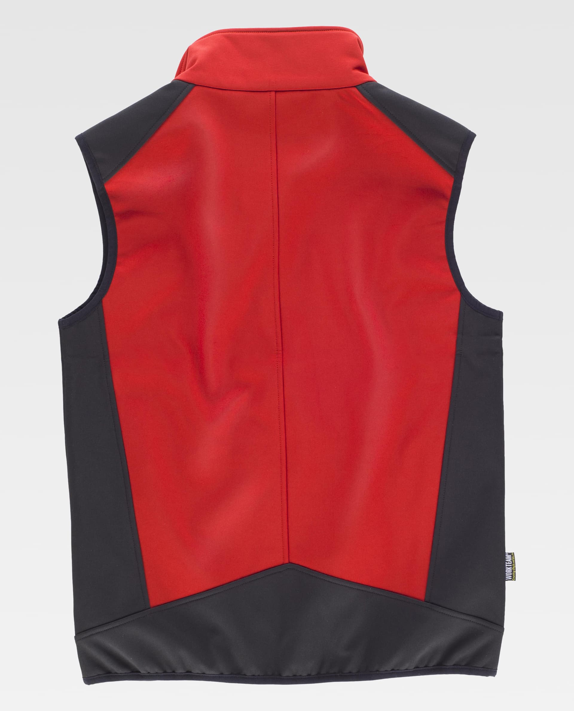 Chaleco Workshell combinado. Cuello alto y cierre - Imagen 10