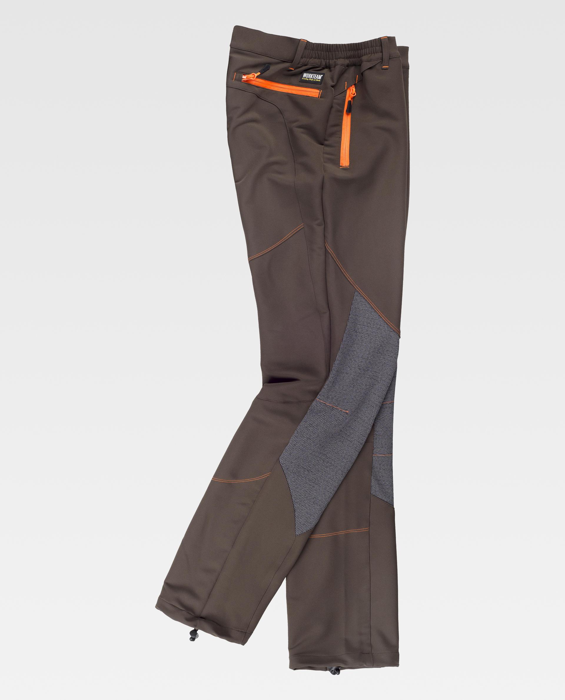 Pantalón elástico combinado - Imagen 2