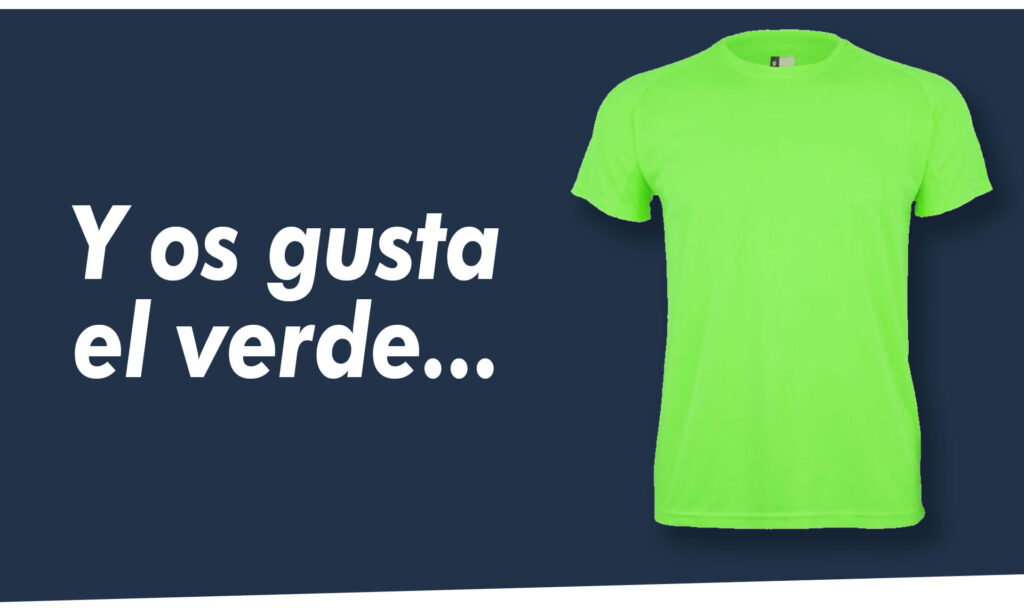 Ejemplo de camiseta para personalizar de Marcos Beltrán.
